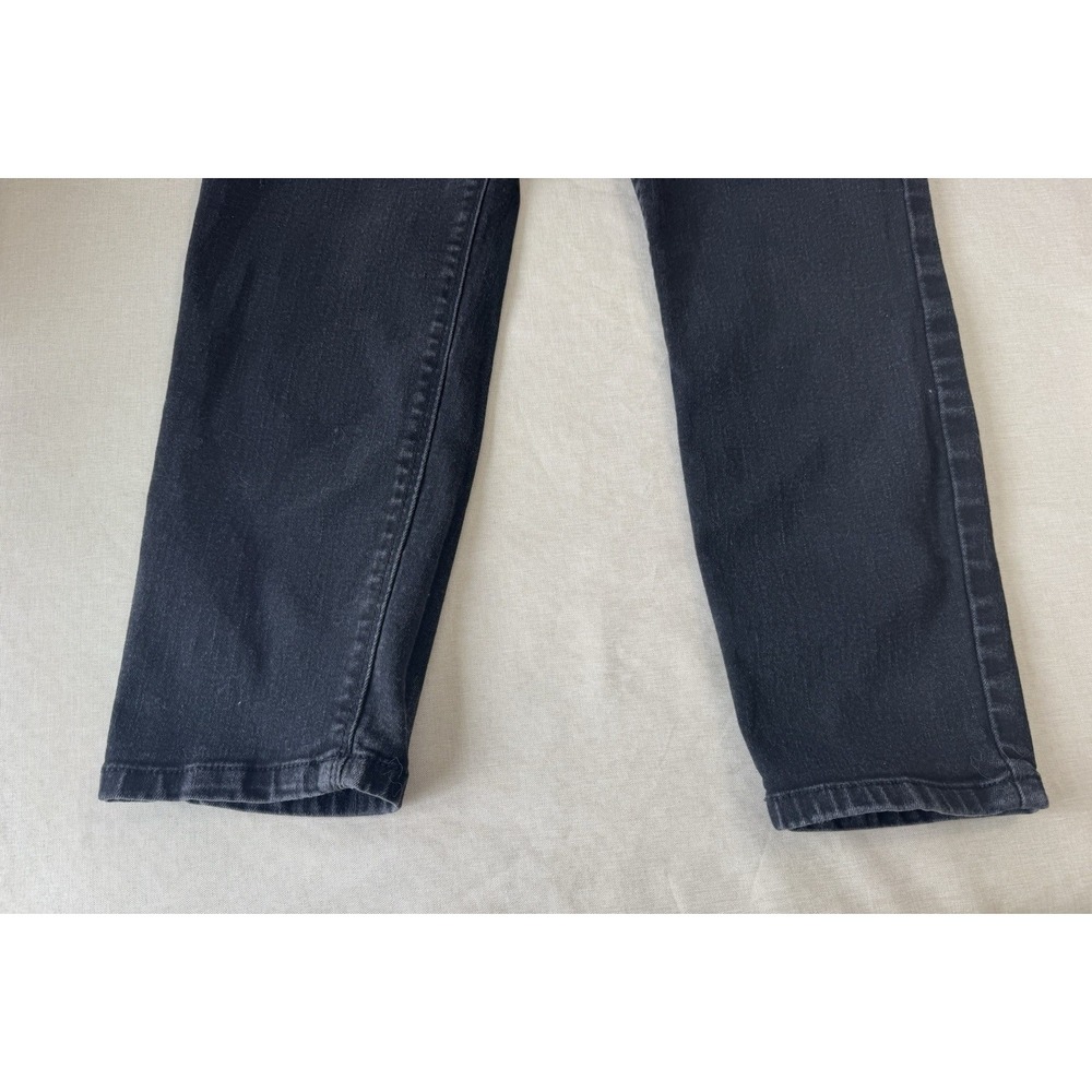 SoundStyle Womens Black High Waist Skinny Jeans Size 12 Stretch Ankle Denim - Picture 15 of 15
